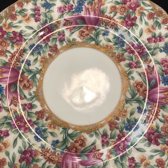 Crown China Kohenberg Bavaria Mayflower plates - Picture 2 of 4